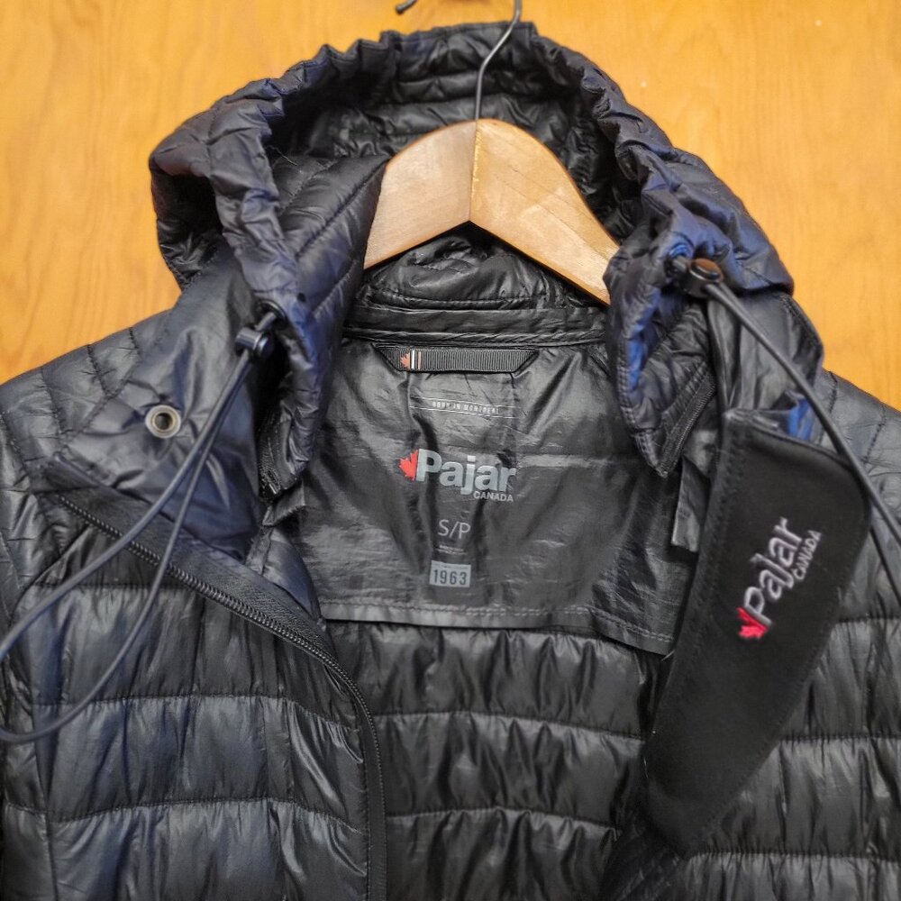 Pajar Canada Women's Packable‎ Puffer Jacket Size S — Black — Hooded